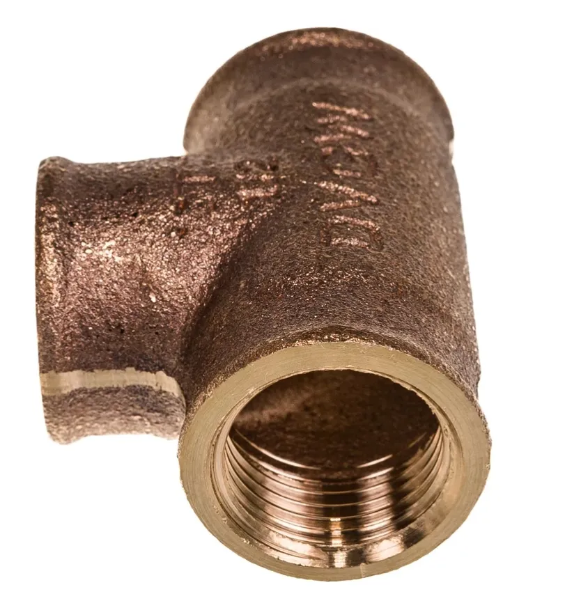 Купить Тройник Viega, ВВВ, 1/2", 1/2", 1/2", бронза RX, равнопроходной 264222